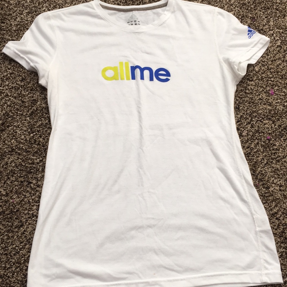 Never worn adidas all me T